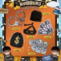 ราคา Brooklyn & Brighton - Prop สำหรับชุด UK Police & Catch Me ลายริ้วสีดำ (18794207027)