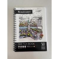 ราคา Renaissance สมุดวาดรูป สมุดสเก็ตซ์ R-902 A4 100G 50SH คละลายปก จำนวน 1 เล่ม (16527271625)