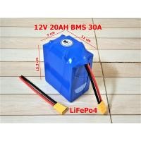 ราคา แบตเตอรี่พร้อมใช้ Lifepo4 ขนาด 12V 20Ah BMS 30A - 50A (12633686375)