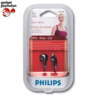 ราคา Philips SHE1360 หูฟังเอียร์บัด (Black) (544381184)
