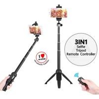 ราคา Yunteng YT-9928 3in1 ขาตั้งพร้อมไม้เซลฟี่และรีโมทซัตเตอร์ (883384340)