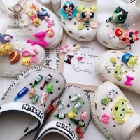 ราคา DIY ที่ติดรองเท้า crocs สไตล์น่ารัก ตัวการ์ตูนติดรองเท้า ตกแต่งสวยงาม รูปแบบการ์ตูน ตัวติดรองเท้าหัวโต (24601287094)