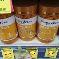 ราคา หมดอายุ 01/2023 Healthy Care Royal Jelly 1000 mg 365 capsules นมผึ้ง เข้มข้น6% ของแท้100% จากประเทศออสเตรเลีย (2890351357)