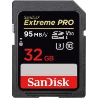 ราคา SanDisk Extreme Pro SD Card 32GB ความเร็ว อ่าน 95MB/s เขียน 90MB/s (SDSDXXG-032G-GN4IN) (4416674332)
