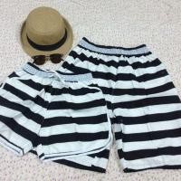 ราคา กางเกงคู่รัก กางเกงเที่ยวทะเล กางเกงขาสั้น พร้อมส่ง KU009 (1042465381)