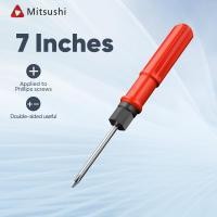 ราคา Mitsushi ไขควงสลับหัว 2 in 1 ไขควงสลับด้าม 7 นิ้ว ไขควงหัวสลับ ไขควง ไขควงหัวแฉก ไขควงหัวแบน ไขควงสลับ (25164802625)