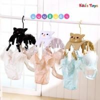 ราคา 【พร้อมส่ง】ที่หนีบผ้าพลาสติก ที่ตากชุดชั้นใน ที่หนีบถุงเท้า ราวแขวนชุดชั้นใน ที่หนีบผ้าน้องแมวสุดคิ้วท์ (22317393498)