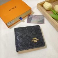 ราคา กระเป๋าสตางค์ผู้ชายCoachสีดำ (17542125995)