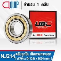 ราคา NJ214 UBC ตลับลูกปืนเม็ดทรงกระบอก NJ214EM ( Cylindrical Roller Bearings ) NJ214 EM (4323258691)
