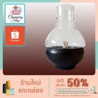 ราคา ถ้วยตะเกียงดินเผาน้ำมันพืช + แก้วครอบ (10165452718)
