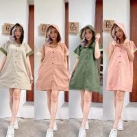 ราคา ชุดเดรสผ้าฝ้ายล้านนา เสื้อพื้นเมือง ชุดพื้นเมืองเชียงใหม่ เดรสผ้าฝ้ายเชียงใหม่มีฮูด กระดุมผ่าหน้า เดรสพื้นเทืองคลุมท้อง (21461865922)