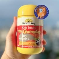 ราคา Nature's Way Kids Smart Vita Gummies Iron 60 Gummies วิตามินเสริมธาตุเหล็ก สำหรับเด็ก 60 กัมมี่ (21384988077)