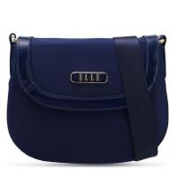 ราคา ELLE Felisa Sling Bag สี navy blue ของแท้ (mid year sale) (1278978310)