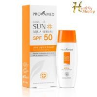 ราคา Provamed Sensitive Sun Aqua Serum SPF 50 เซรั่มกันแดดสูตรน้ำ สำหรับผิวแพ้ง่าย สิว หน้ามัน ขนาด 40 ml. (1796295537)