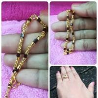 ราคา สร้อยข้อมือโกเมน (1040061815)