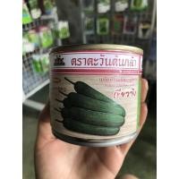 ราคา เมล็ดพันธุ์แตงกวา แตงกวาลูกผสม พันธุ์เขียวจัง ขนาด 50กรัม ตราตะวันต้นกล้า (8071335733)