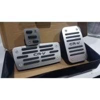 ราคา HONDA CRV PEDAL COVER แป้นเหยียบกันลื่น แบบครอบ ไม่ต้องเจาะ (4759673897)