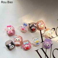 ราคา SANRIO Rou Bao กิ๊บติดผมเรซิ่น ลายการ์ตูน Kulomi Melody Cinnamon 3D แฮนด์เมด DIY สําหรับตกแต่งเล็บ 20 ชิ้น (20542089754)