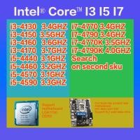 ราคา Intel Core i3-4130 i3-4170 i3-4150 I3-4160 i5-4570 I5 4440 I5-4590 I5-4570 I7-4770K I7-4790K LGA1150 CPU (23854991839)