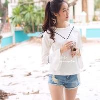 ราคา เสื้อผ้าแมงโก้ แขนบาน (96433370)