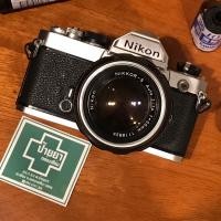 ราคา กล้องฟิล์ม Nikon FM + 50mm F/1.4 Non-Ai เต็มระบบ 100% ☑️ (17301335518)
