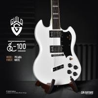 ราคา Guild S-100 Polara White กีตาร์ไฟฟ้าทรง SG (Mahogany Body) (20471268110)