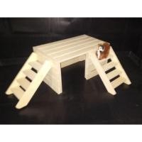 ราคา บ้านไม้กระต่าย บ้านกระต่าย หนูตะเภา หนูแกสบี้ ชินชิล่า บ้านเต่าบก มีบันได ขนาด ( รวมบันได ) 45x33x15 cm. (6358962025)