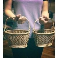 ราคา ตระกร้าหวายเทียม (184372127)