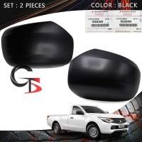 ราคา ฝาครอบกระจก รุ่นไม่มีไฟเลี้ยว ซ้าย - ขวา ครอบกระจกมองข้าง ซ้าย - ขวา มิตซูบิชิ ไททัน Mitsubishi triton2015- 2018 + แท้ (6191002537)