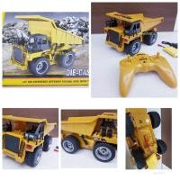 ราคา RC TRUCK รถขนดิน บังคับวิทยุ2.4Ghz มาตราส่วน 1:18 บังคับไร้สาย ทำงานได้เหมือนของจริง ยกเทดินได้จริง (7231900451)