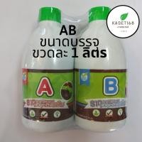 ราคา ปุ๋ย AB สำหรับปลูกผักไฮโดรโปนิกส์ (ชนิดน้ำ) ขนาด 1 ลิตร (A 1ลิตร ) (B 1ลิตร). (5228919585)