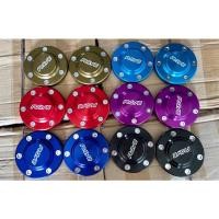 ราคา ฝาครอบดุมล้ออลูมิเนียมRAVE ฝาครอบดุมล้อ (2ชิ้น) ฝาปิดดุม 105-106 mm ตัว (21410685414)