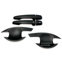 ราคา triton 2015-2020 ไทรทัน รุ่นแค็บ เบ้ากันรอย ครอบมือจับ สีดำ (6154982696)