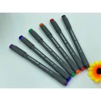 ราคา STAEDTLER ชุดปากกาตัดเส้นหัวเข็ม pigment liner 6 สี 0.5 มม. เปิดฝาทิ้งไว้ได้นาน หมึกไม่แห้ง ปากกาสี (6448524580)