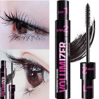ราคา มาสคาร่า 2 in 1 มาสคาร่าไฟเบอร์กันน้ำสีดำ ทำให้ขนตาหนาขึ้น ยาวขึ้น กันน้ำ (15857295593)