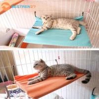 ราคา พร้อมส่ง เปลที่นอน แบบแขวน พร้อมขาตั้ง พับได้ ทนทาน สําหรับแมว (16477156968)