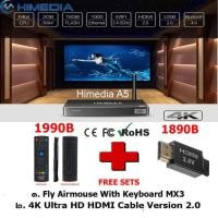 ราคา Android Box Pro Present Newest HIMEDIA A5 Amlogic S912 KODI 4K60FPS Media Player Android 6.0 2G/16G 802.11 #186 (649117725)