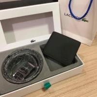 ราคา Lacoste เข็มขัด+กระเป๋าเงิน (7406444344)