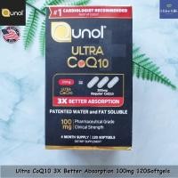 ราคา โคคิวเทน 3x Better Absorption Ultra CoQ10 100 mg 120 Softgels - Qunol (3104586354)