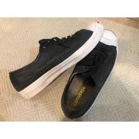 ราคา Converse มือสอง หนังสีดำ size 42.5 (27cm) (2719735811)