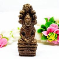 ราคา พระนาคปรกศิลปะขอมแบบเก่า เนื้อทองเหลือง ประมาณ3ซม.มีไว้บูชาเสริมเมตตาโชคลาภสุขภาพแข็งแรงป้องกันสิ่งไม่ดี (10795473476)