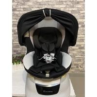 ราคา คาร์ซีท Ailebebe รุ่น Kurutto NT Premium สีเทาดำ พร้อมซัพพอร์ต และชุดหลังคา (16861552839)