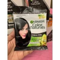 ราคา ครีมเปลี่ยนสีผมการ์นิเย่ คัลเลอร์ แนทเชอรัลส์ 1.0 สีดำธรรมชาติ | Garnier color Natural (23552100417)