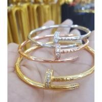 ราคา กำไลตะปูคาร์เทีย สำหรับข้อมือ16-18cm งานไม่ลอก ไม่ดำ ใส่ติดข้อมือได้ บริการเก็บเงินปลายทาง (18839963677)