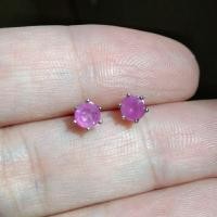 ราคา ต่างหูพลอยชมพู พลอยพิงค์แซฟไฟร์ พลอยแท้ค่ะ (24816800339)