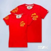 ราคา Rudedog เสื้อยืด รุ่น square rude สีแดง (6415492732)
