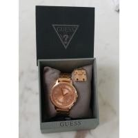 ราคา Guess นาฬิกา สี rose gold แท้% (1452351938)