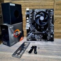 ราคา CPU AMD RYZEN 5 3500 6C/6T + GIGABYTE B450M S2H มือ2 ใช้งานปกติ ประกัน 7 วัน (25417689687)