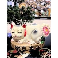 ราคา แมวญี่ปุ่น ปูนปลาสเตอร์ เครื่องรางนำโชค (25368536658)