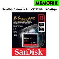 ราคา SanDisk Extreme Pro Compact Flash Card 32GB อ่าน 160MB/s เขียน 150MB/s (1329594952)